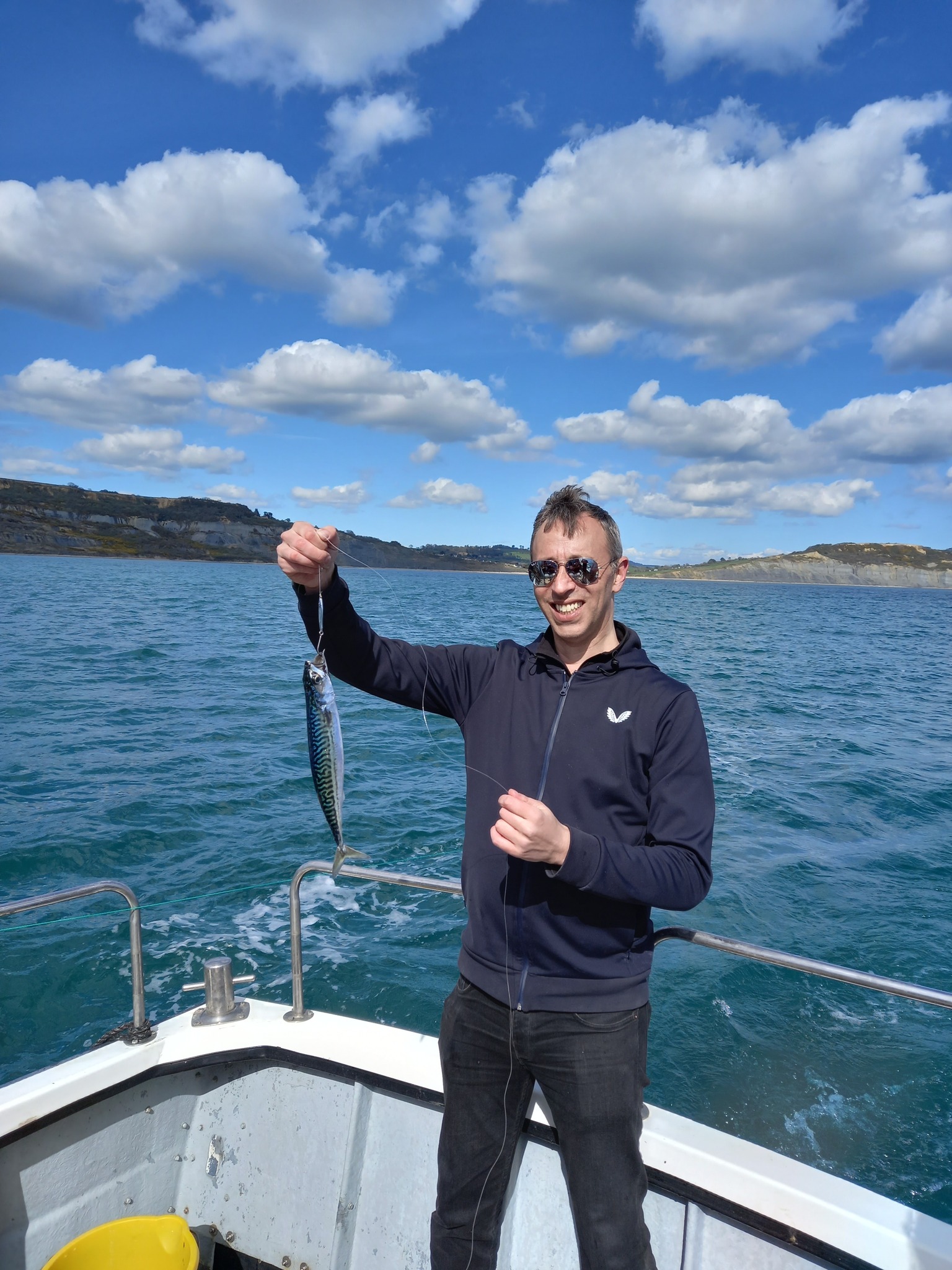 Second mackerel of the season caught on Susie B